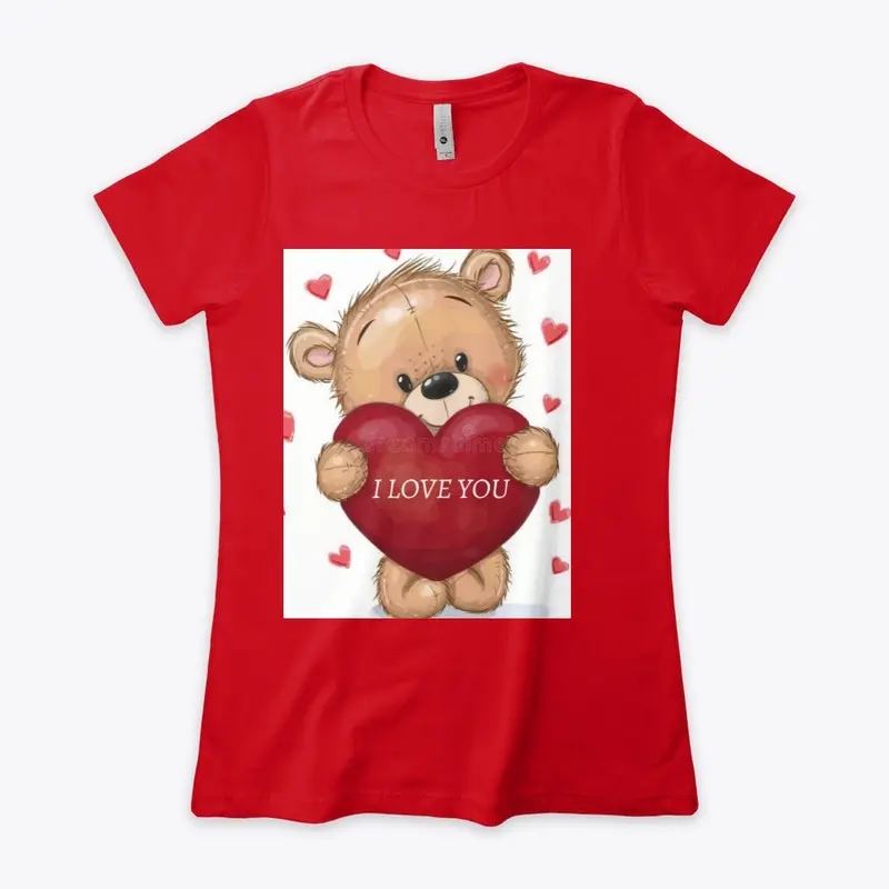 I LOVE YOU VALENTINE SHIRT