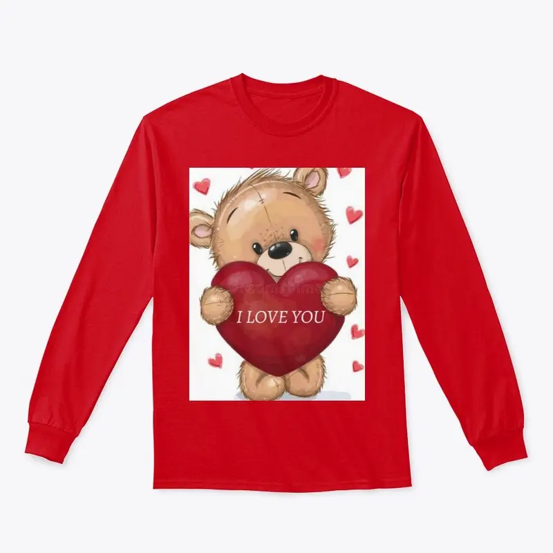 I LOVE YOU VALENTINE SHIRT